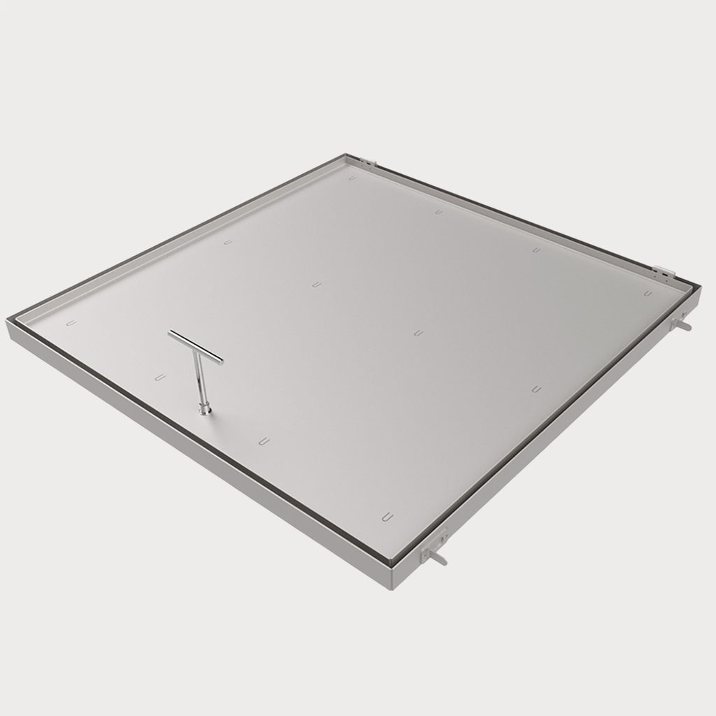 Tampa Inox Casa de Máquina