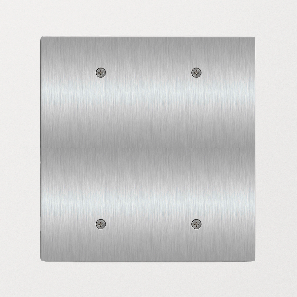 Espelho Cego Inox Escovado 4×4