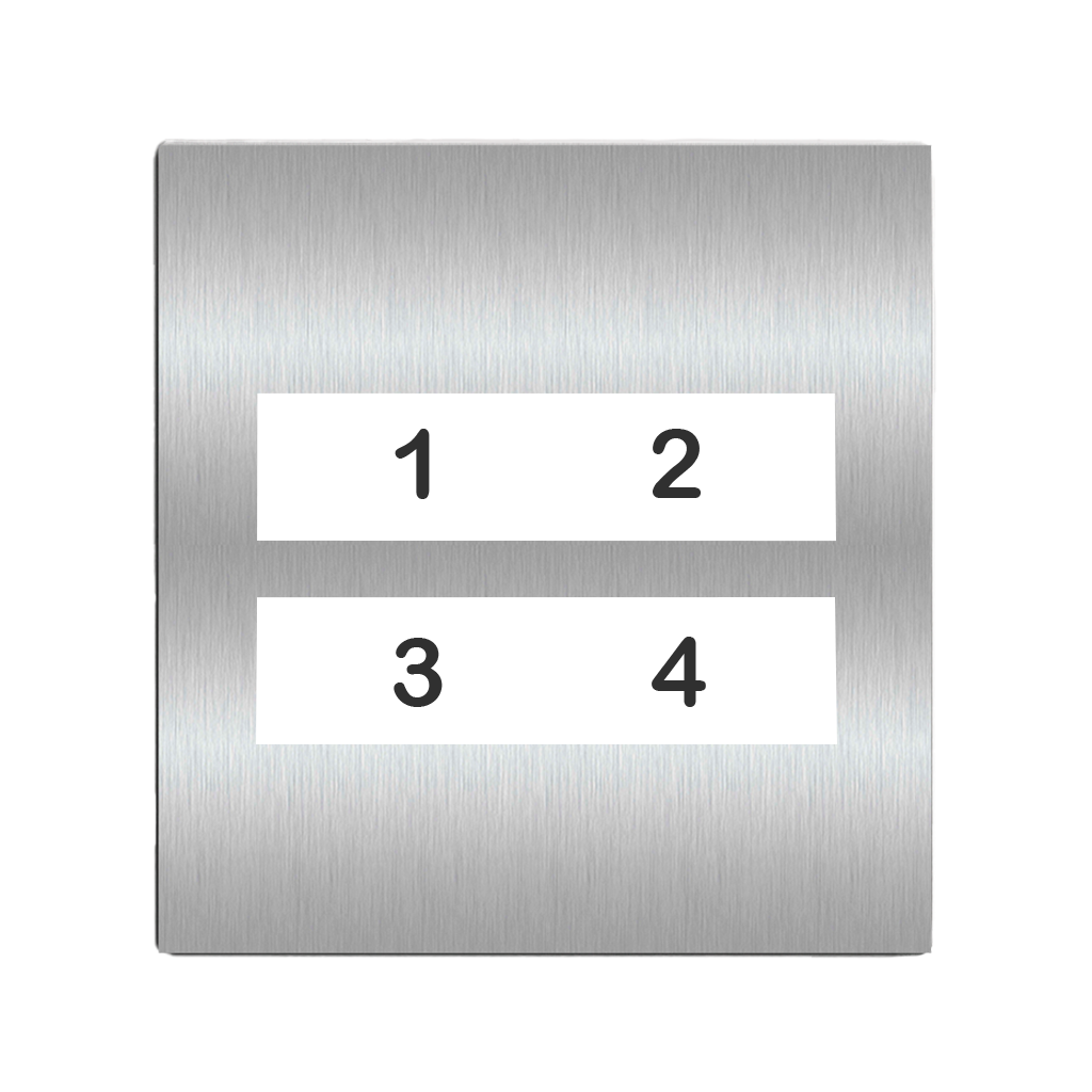 CONJUNTO INOX 4×4 (4 MÓDULOS)